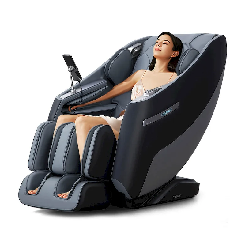 Costway Zero Gravity SL Track Full Body Massage Chair With Waist Heating - Image 12