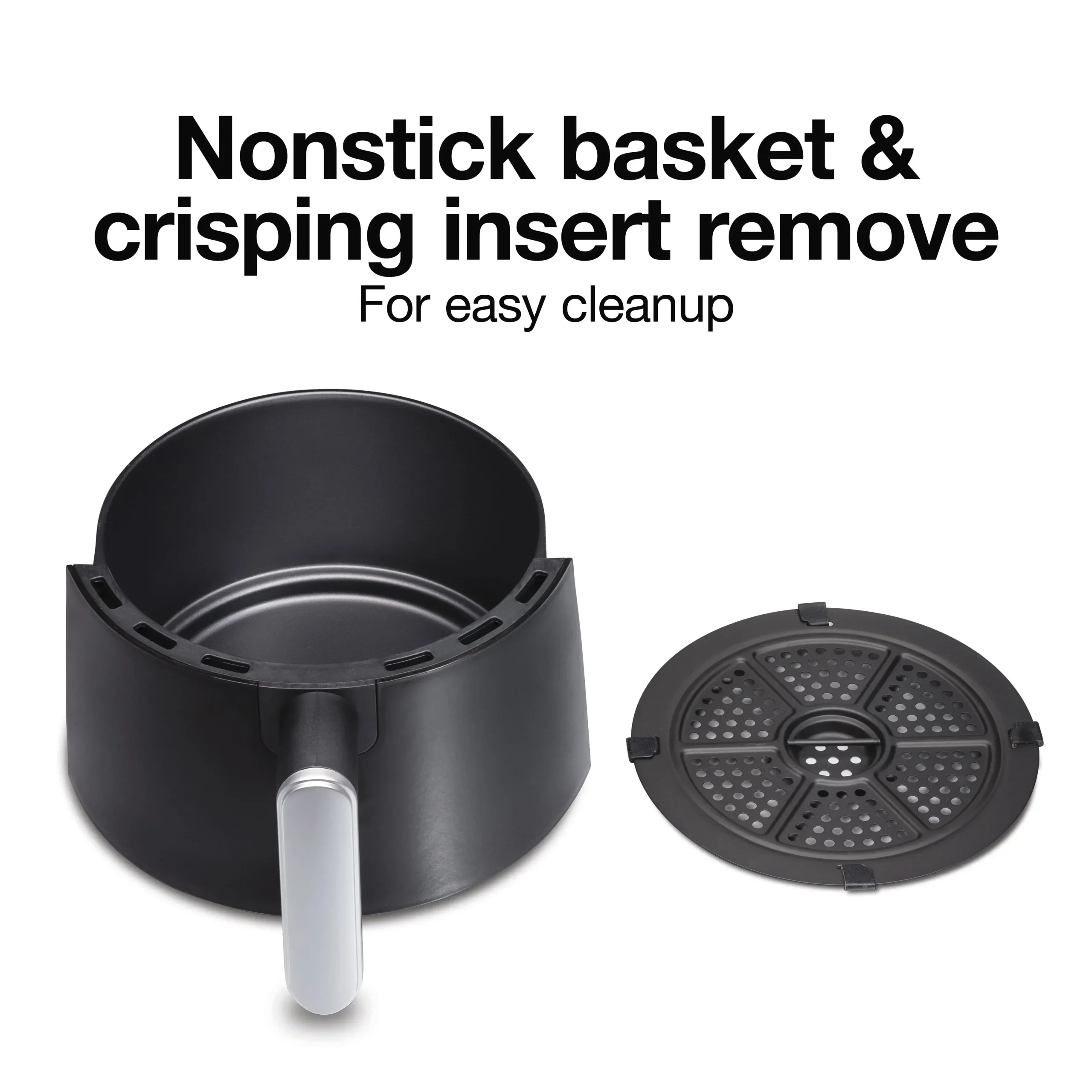 Proctor Silex Air Fryer, 3.7 Quart Capacity, Black - 35056 - Image 2