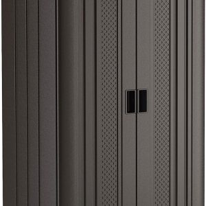 Suncast Commercial 19 Cu. Ft. Resin Storage Cabinet, Black