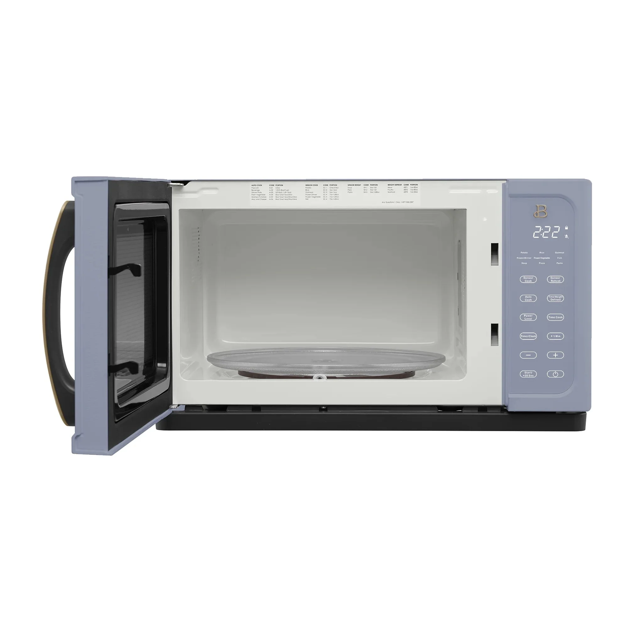 Beautiful 1.1 Cu ft 1000 Watt Sensor Microwave Oven, White Icing - BFCMS811WEST10 - Image 20