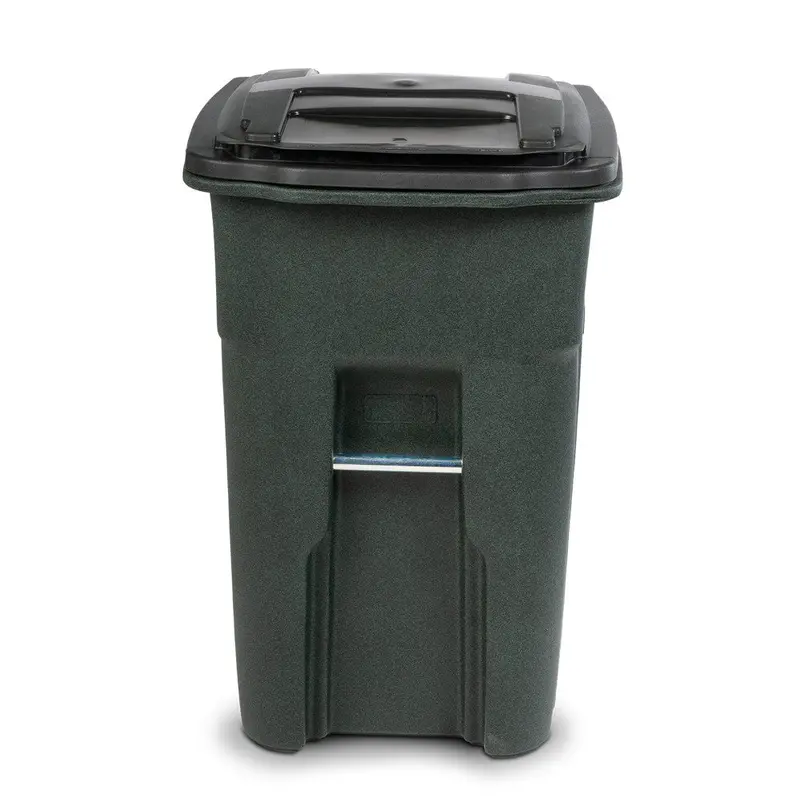 Toter 48 Gallon Trash Can With Smooth Wheels And Lid - ANA48-51406 - Image 5