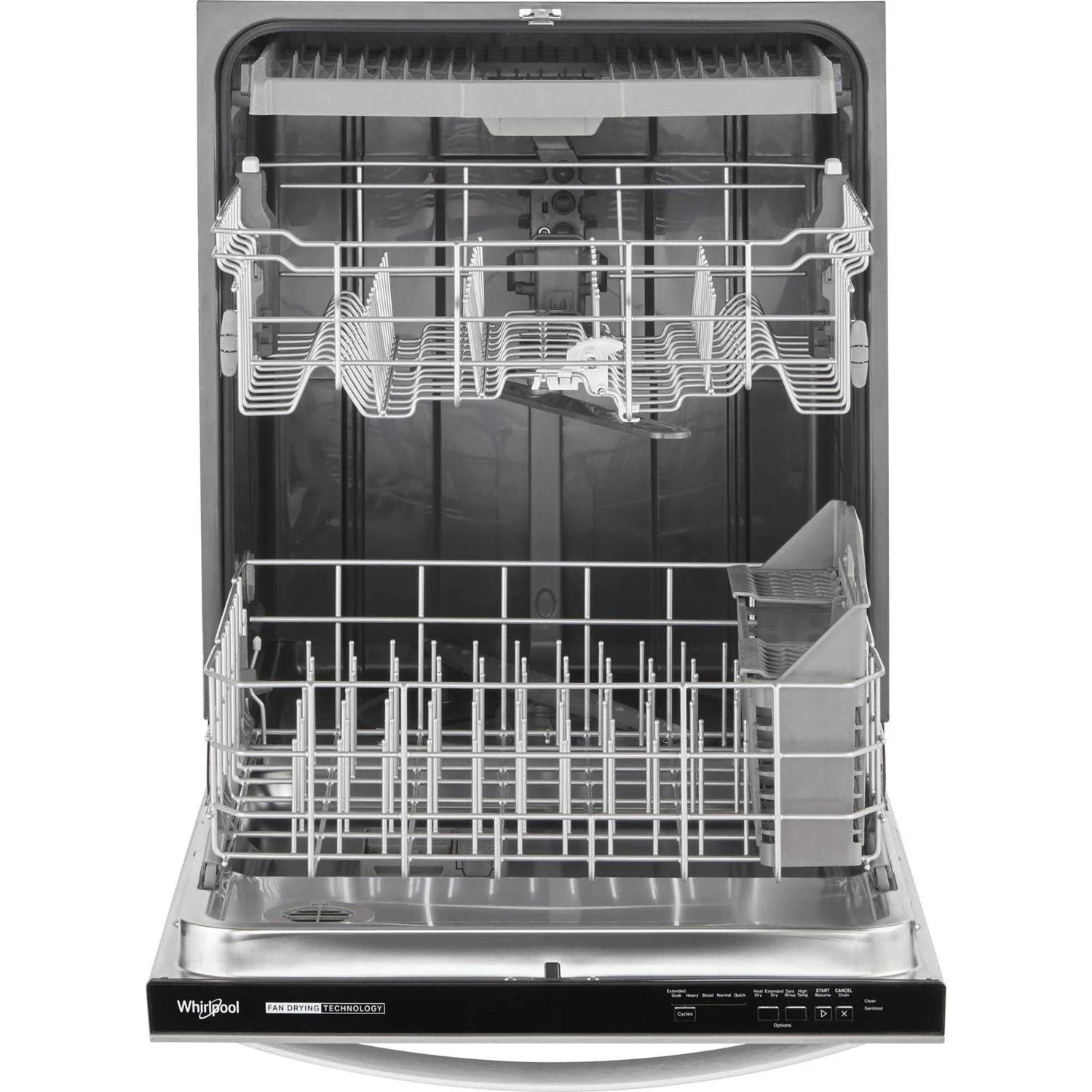 Whirlpool Quiet Dishwasher With 3rd Rack, 51 dBA, Fingerprint-Resistant Finish - Image 2