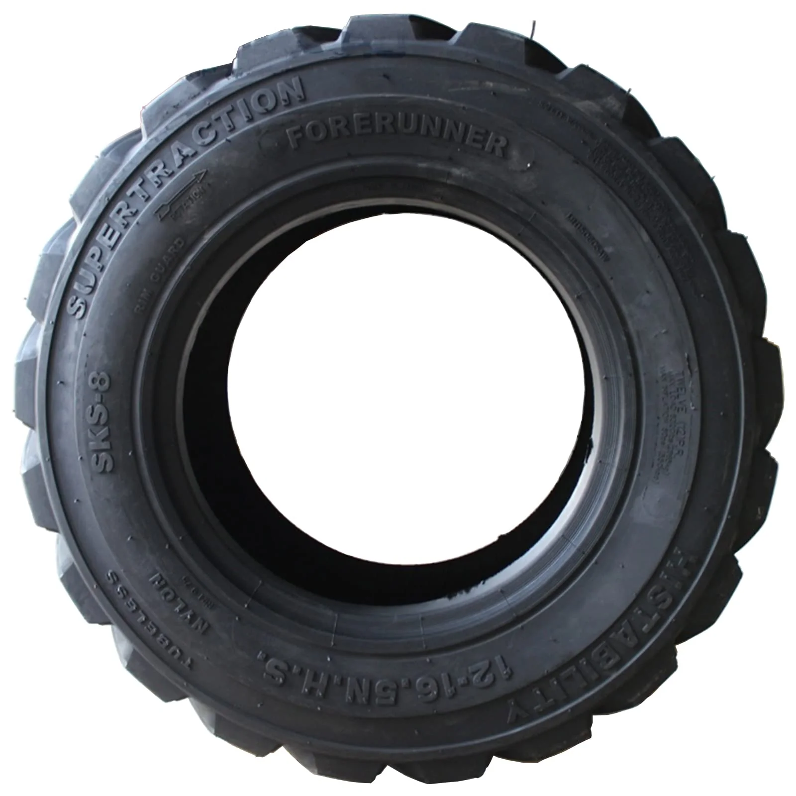 Premium 10-16.5 12PR Tire SKS-1 for Heavy Loads Tubeless – Durable Construction, Reliable Performance, Suitable for Trailers, Skid Steer Loaders, and Construction Equipment - Image 8