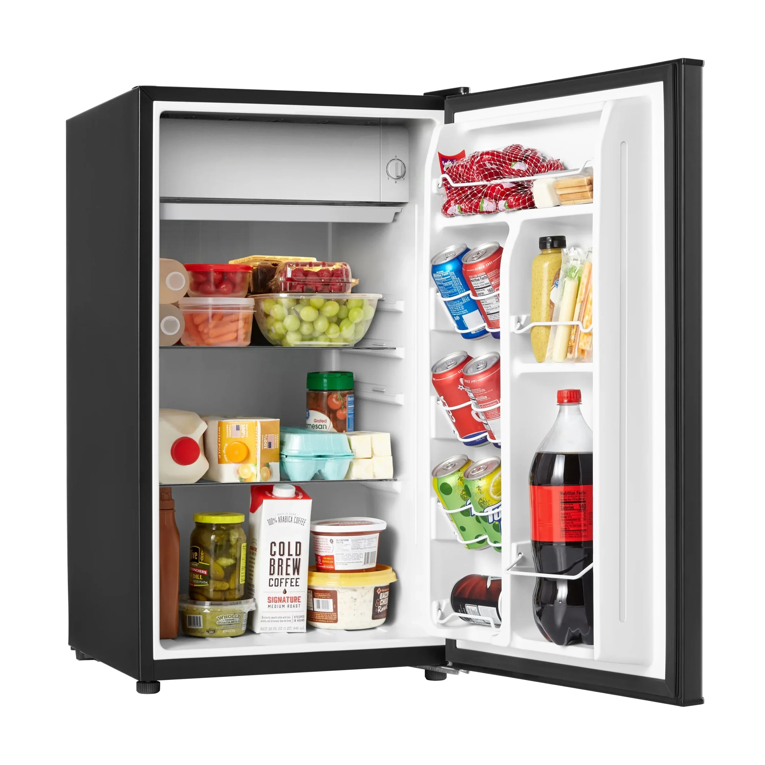 Galanz 3.3 Cu Ft One Door Mini Fridge, Black - Image 6