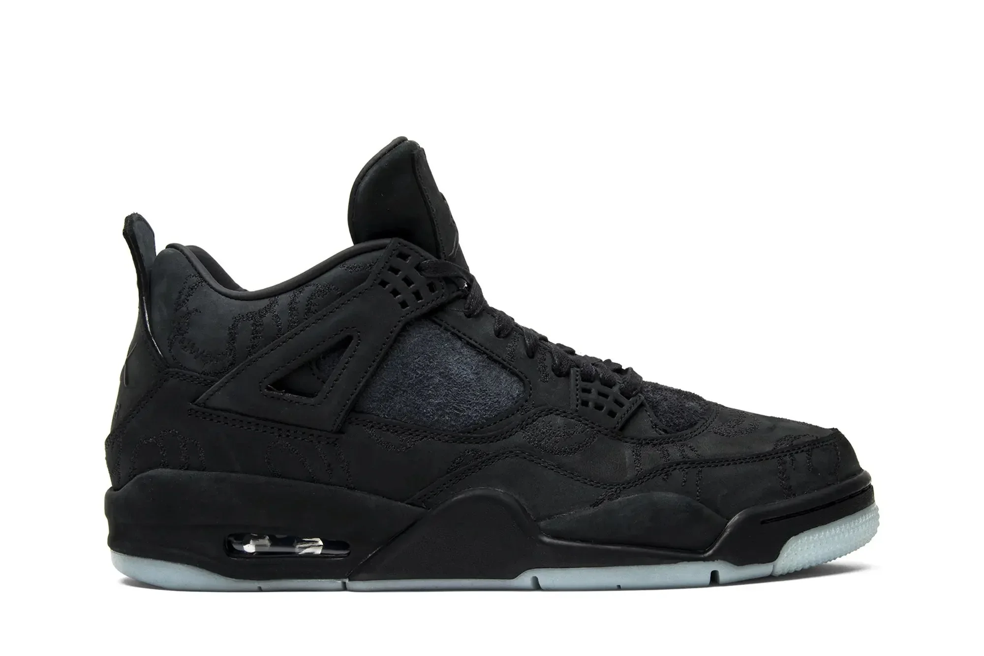 KAWS x Jordan 4 Retro Black - 930155 001 - Image 2