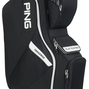 Ping Traverse Cart Bag - Black White
