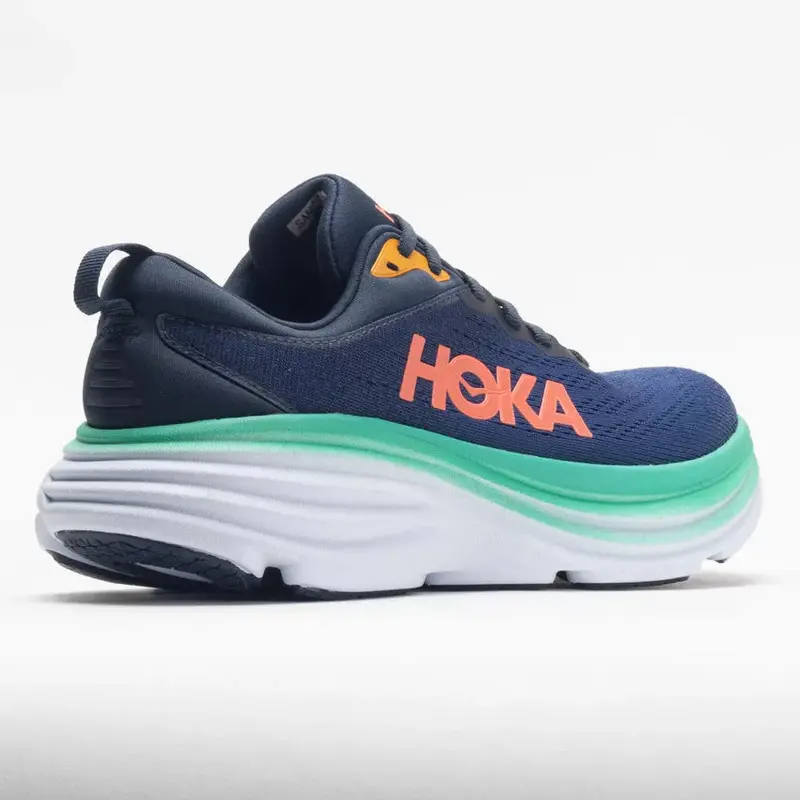 Women's Athletic Sneakers, Outer Space/Bellwether Blue - Bondi 8 - Image 6
