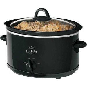 Crock-Pot Manual Slow Cooker 4 Quart - Black