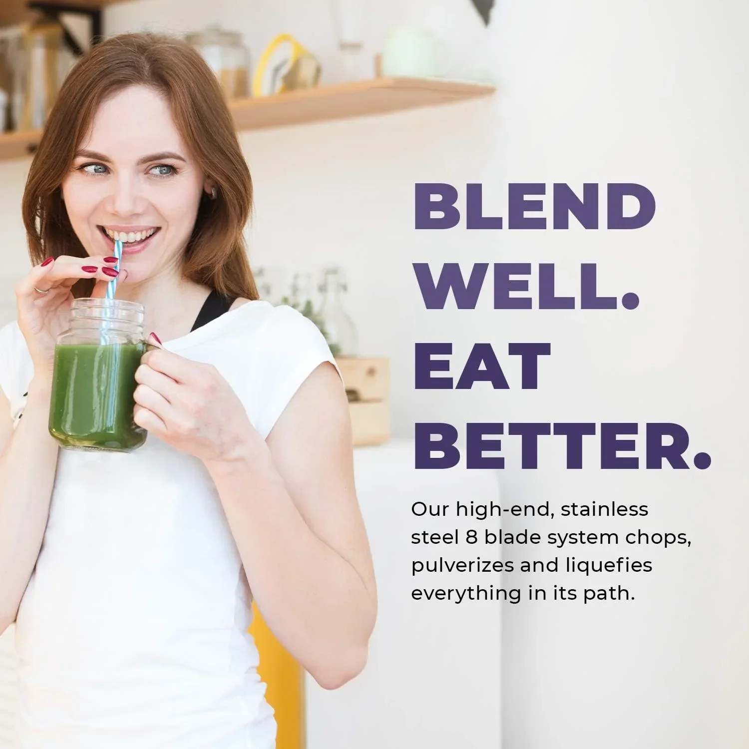 Cleanblend Commercial Countertop Blender 3 Horsepower 1800 Watt 64 Ounce - Image 2