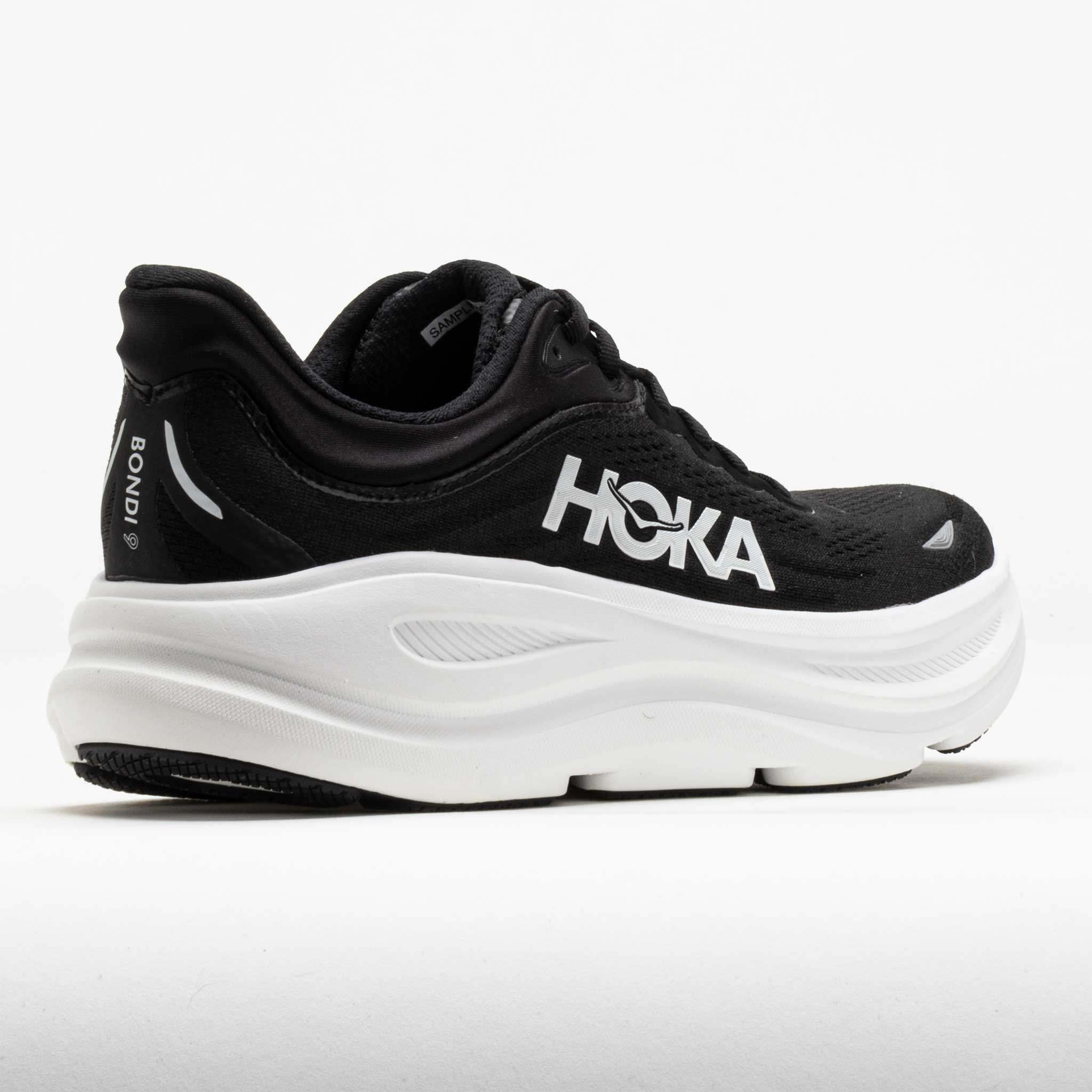 Bondi 9 Women's Running Shoes, Black/White - Image 6