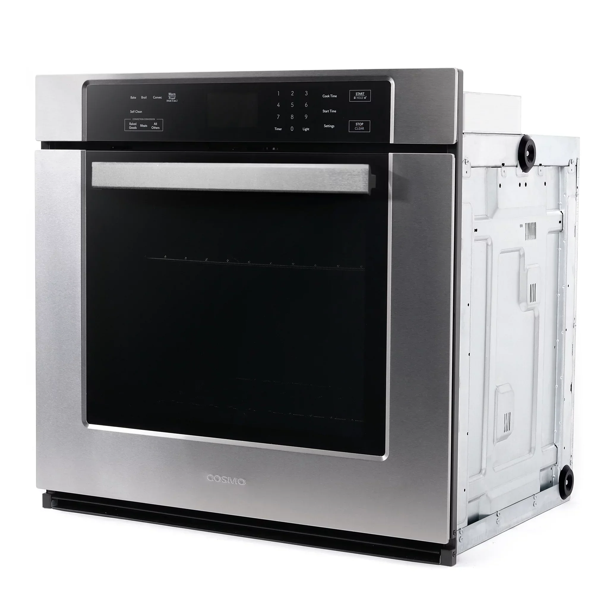 30 in. 5 cu. ft. Single Electric Wall Oven With True European Convection And Self Cleaning In Stainless Steel - Image 7