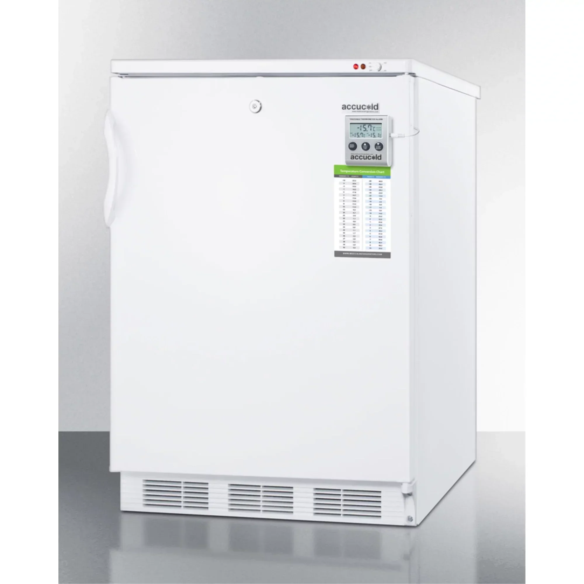 Undercounter Freezer -25 C, Less Than 24 in Wide, White - Image 2