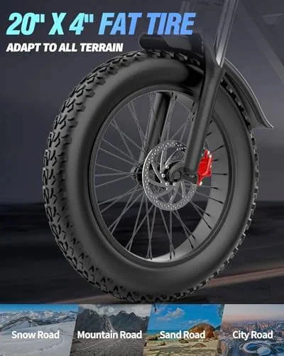 Bopzin Dual Motor Electric Bike Q20PRO-2000W 52V 40Ah - Image 3