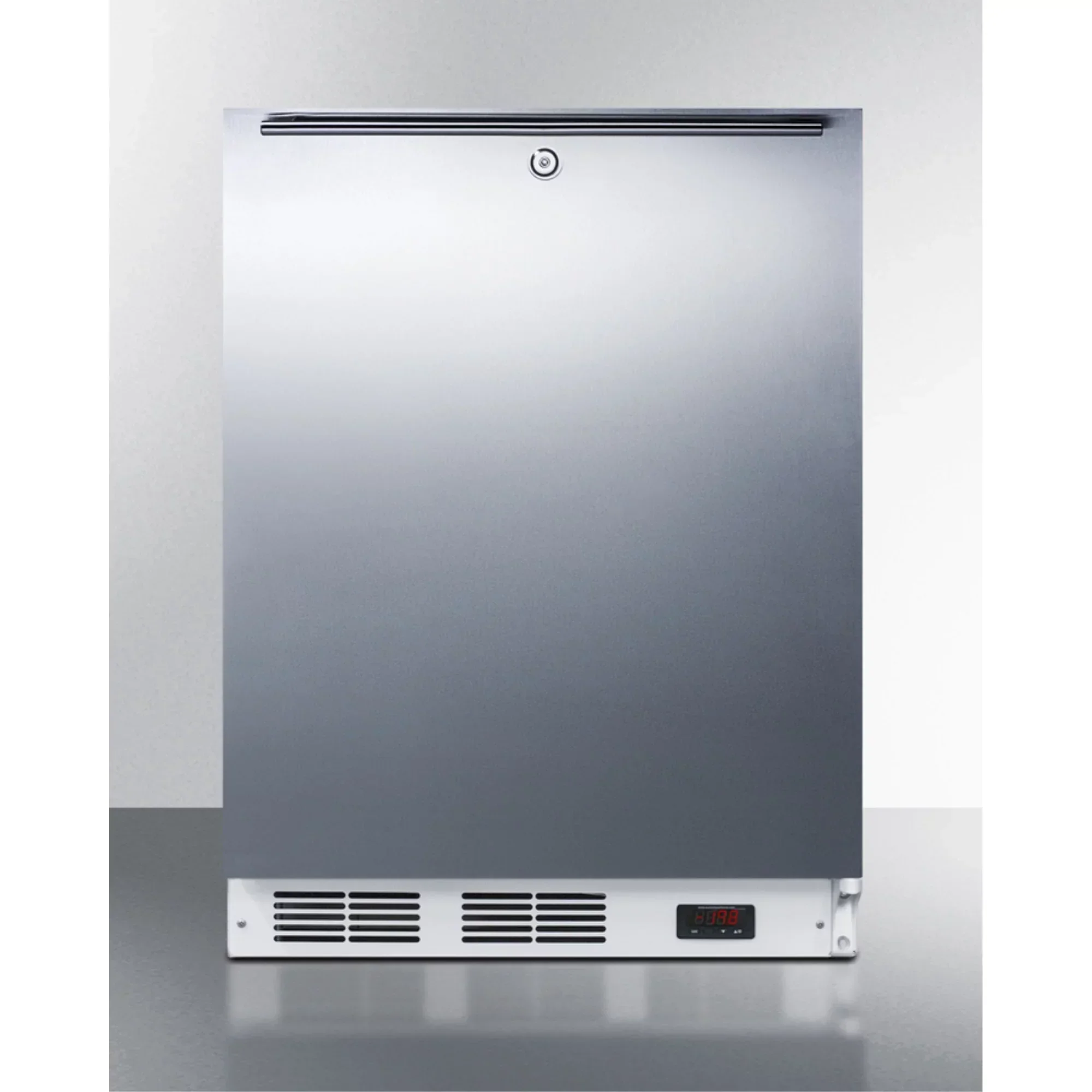 Commercial Built-In Medical All-Freezer, -25 C Capable, 32 Inch Height, Stainless Steel Door