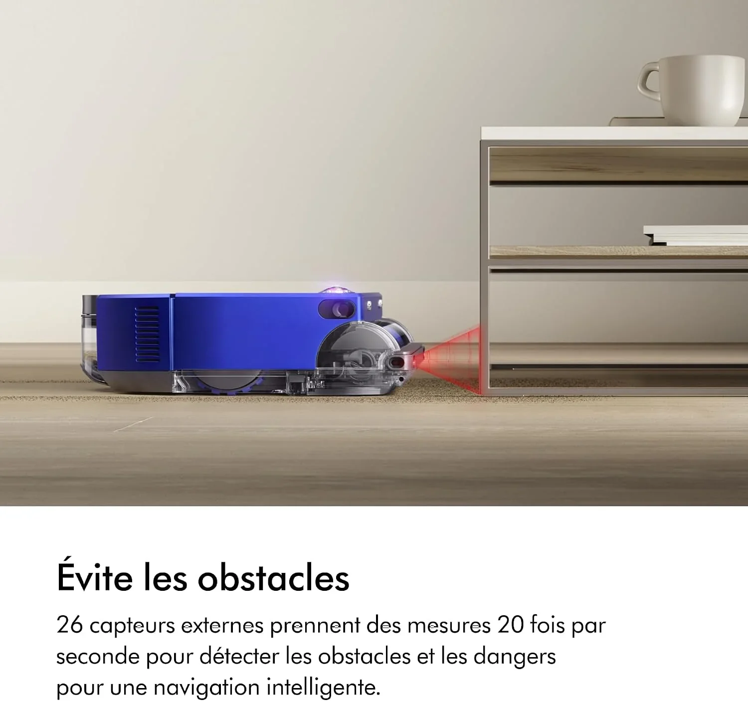 Dyson 360 Vis Nav Robot Vacuum, Blue/Nickel - RB03 - Image 6