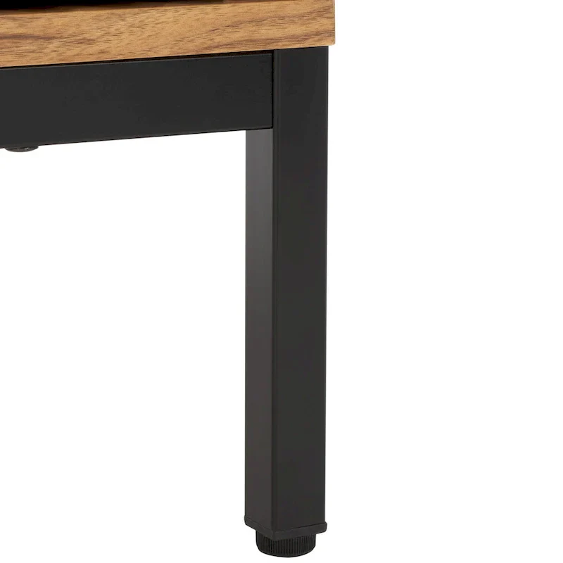 SAFAVIEH Deandra 4-Door Media Stand for Entertainment - Accommodates Up to 65-Inch Flat Screen TV - Dimensions: 60.8" W x 17.7" D x 24.6" H - Image 25