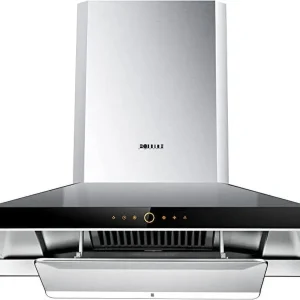 FOTILE Wall Mount Range Hood, 36 inch, 1000 CFM, Stainless Steel - Perimeter Vent Series