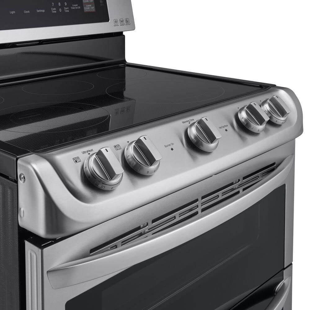 LG Double Oven Stainless Steel Electric Range, 7.3 Cu. Ft. - LDE4413ST - Image 4