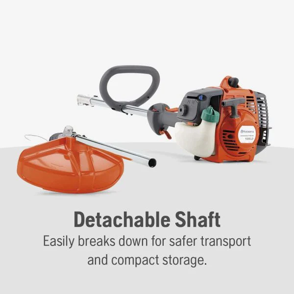 128LD Gas String Trimmer, 28-cc 2-Cycle, 17-inch Straight Shaft Gas String Trimmer with Tap 'n Go trimmer head - Image 4