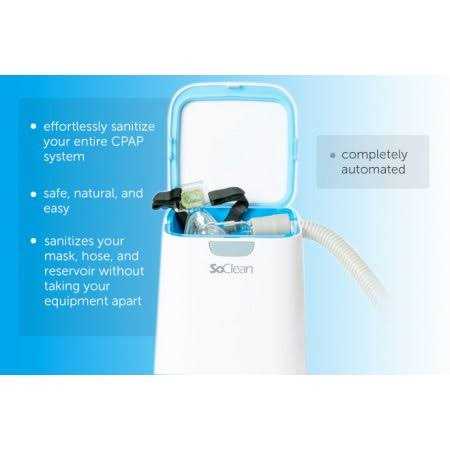 SoClean 2 CPAP Cleaner And Sanitizing Machine With ResMed AirSense 10 Adapter - Image 3
