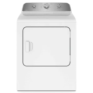 Electric Dryer, 7.0 Cu. Ft., White - Wrinkle Prevent