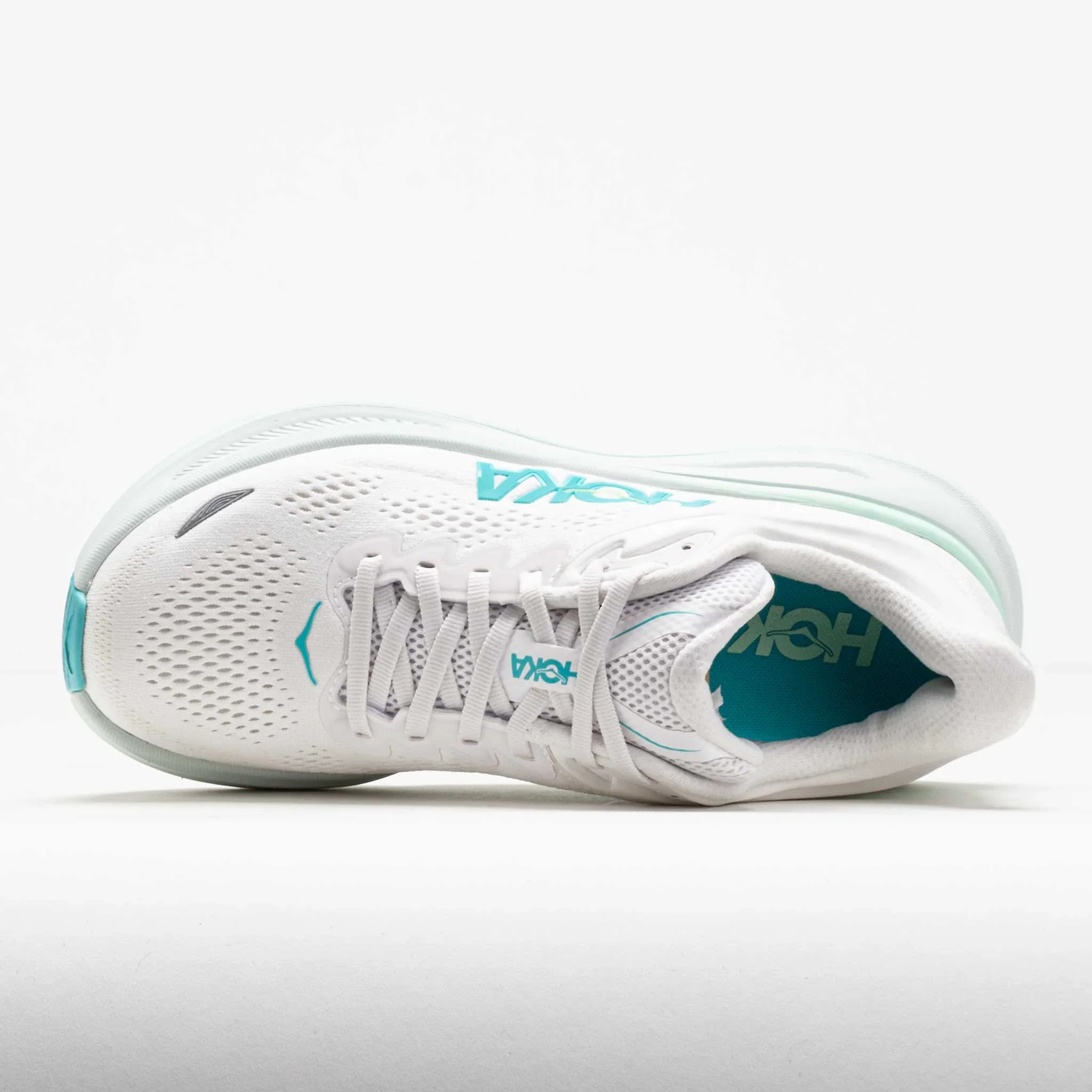 Bondi 9 Women's Running Shoes Frost/Cielo Blue - Image 3
