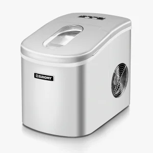 Euhomy Portable Compact Countertop Ice Maker - Silver