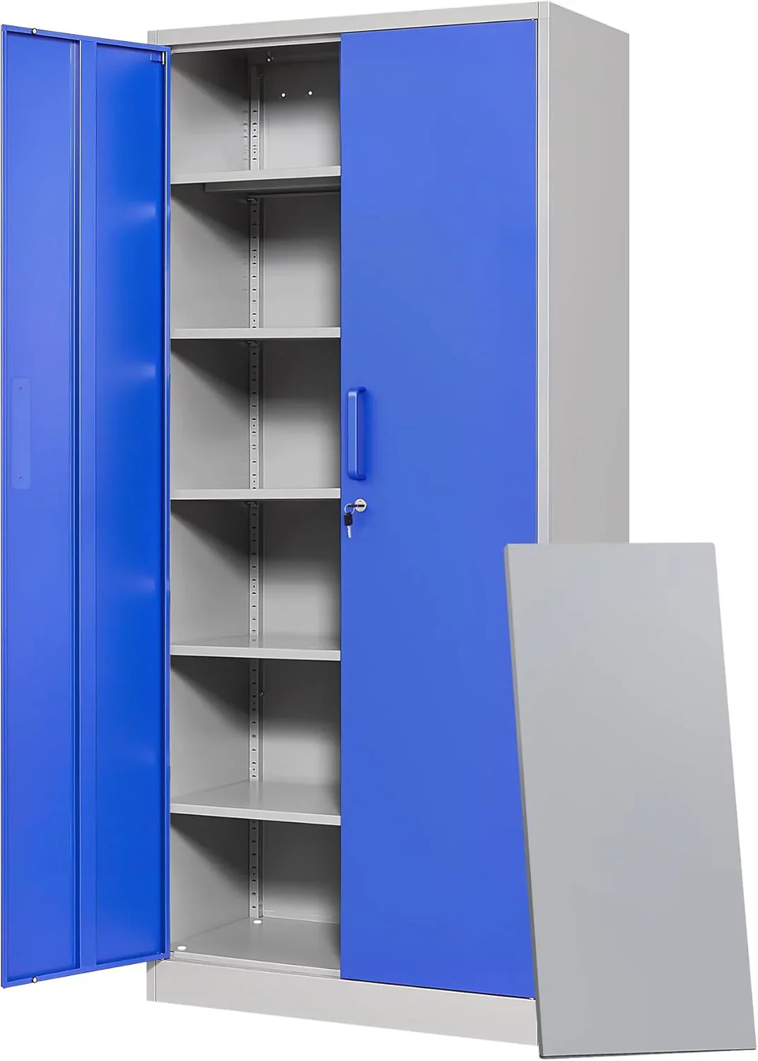 Letaya Metal Garage Storage Cabinets with Lock-72 Tall Tool Organizer Steel Lockers - Image 9