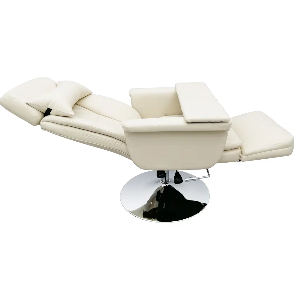 INTBUYING Facial Beauty Spa Salon Chair, White, Pneumatic 440LB Capacity, 360 Degree Rotation - TT-300100 - Image 6