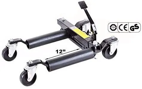 Stark Wheel Dolly Car Skates Vehicle Positioning Hydraulic Tire Jack Truck Rv Trailer Pick Up Dolly Ratcheting Foot Pedal - Image 5