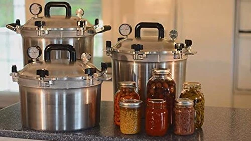 All American Pressure Cooker And Canner, 30 qt, Silver - 930 - Image 2