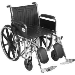 Drive Medical Sentra EC Heavy-Duty Bariatric Transport Wheelchair