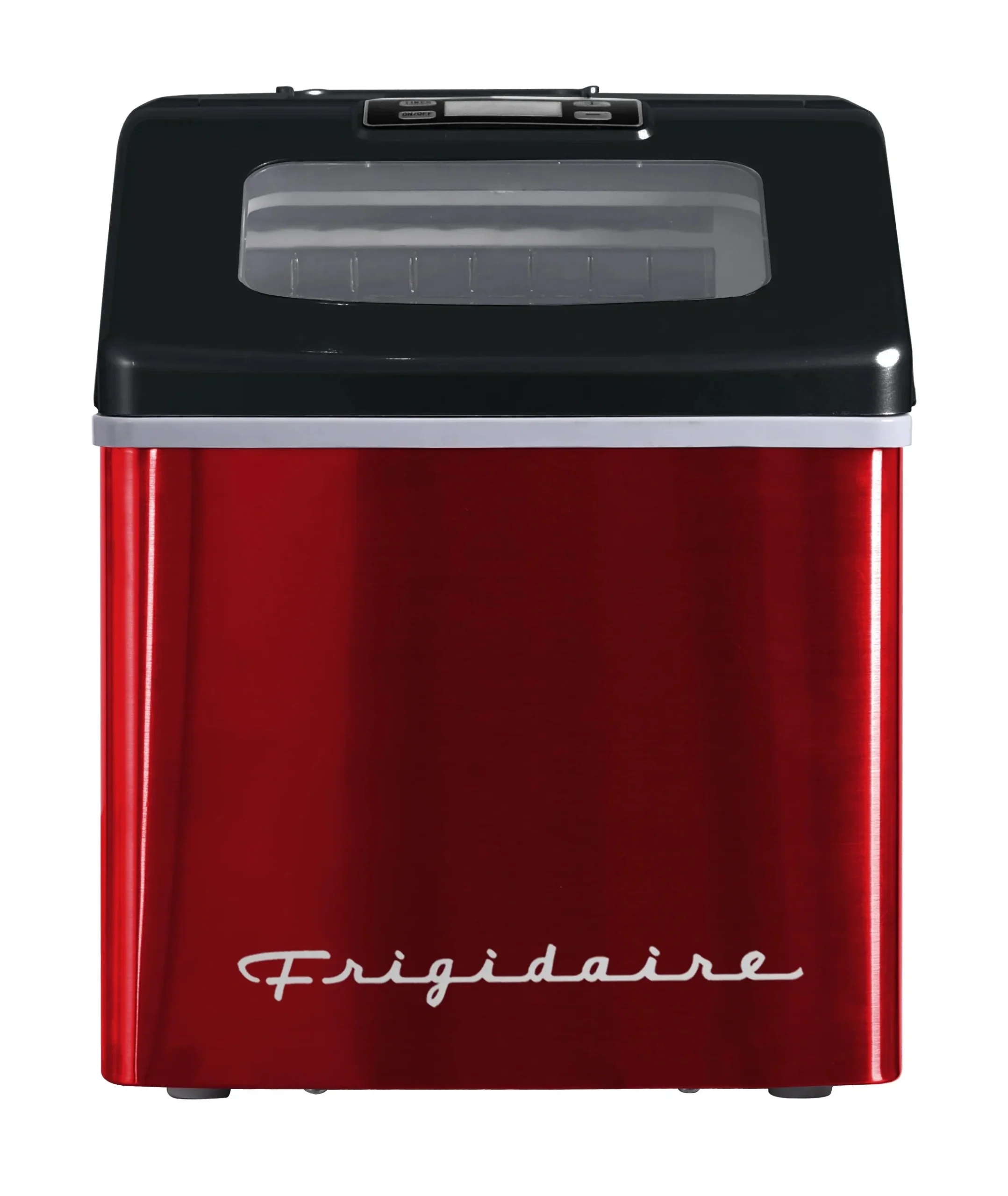 Frigidaire Countertop Clear Square Ice Maker, 40 lbs. Per Day - Stainless Steel - Image 16
