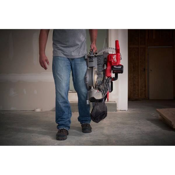 M18 FUEL 18V Lithium - Ion Brushless Cordless 10 In. Dual Bevel Sliding Compound Miter Saw with Stand (Tool - Only) - Image 12