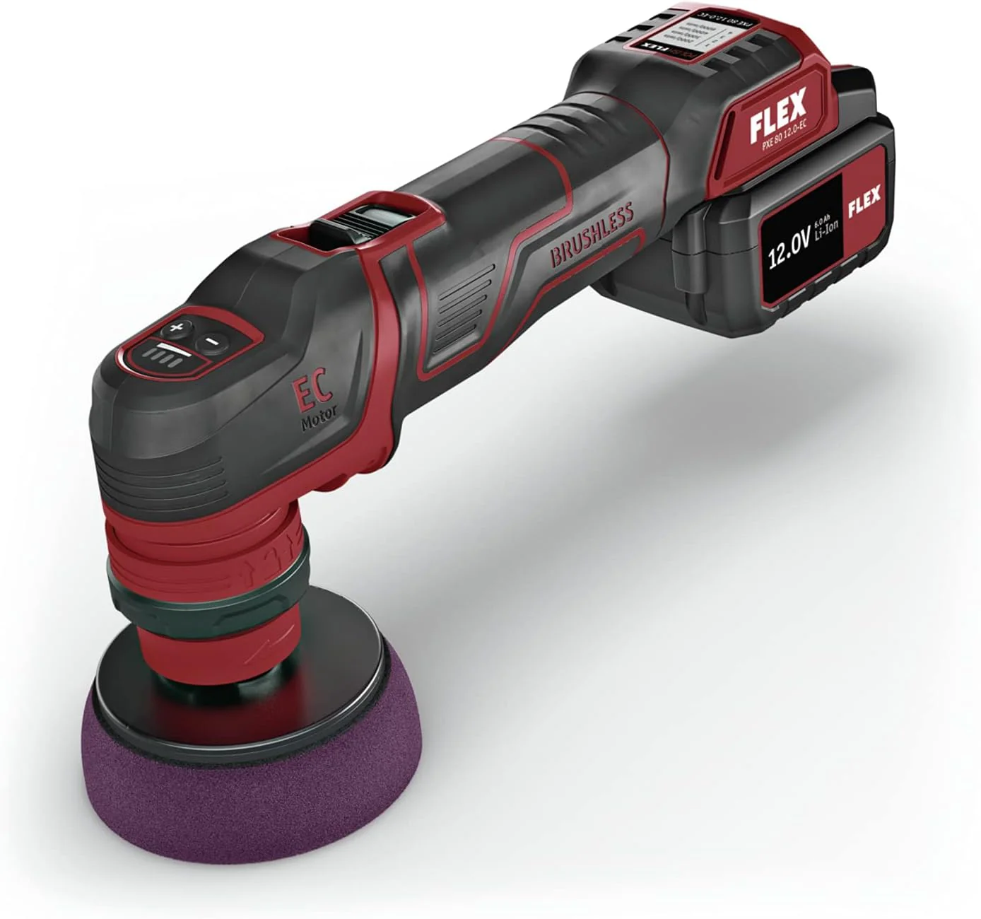PXE 80 12.0-EC set USA 12V Cordless Multi-Polisher-Set, Includes Two 2.5Ah Batteries, One Charger & Soft Bag - Image 2