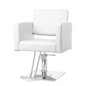 OmySalon Hydraulic Salon Styling Chair, Pink, 330 lbs Capacity