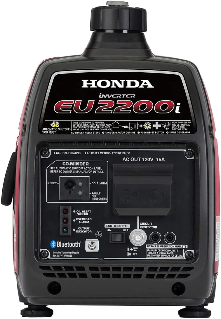Honda 664240 EU2200i 2200 Watt Portable Inverter Generator with Co-Minder - Image 7