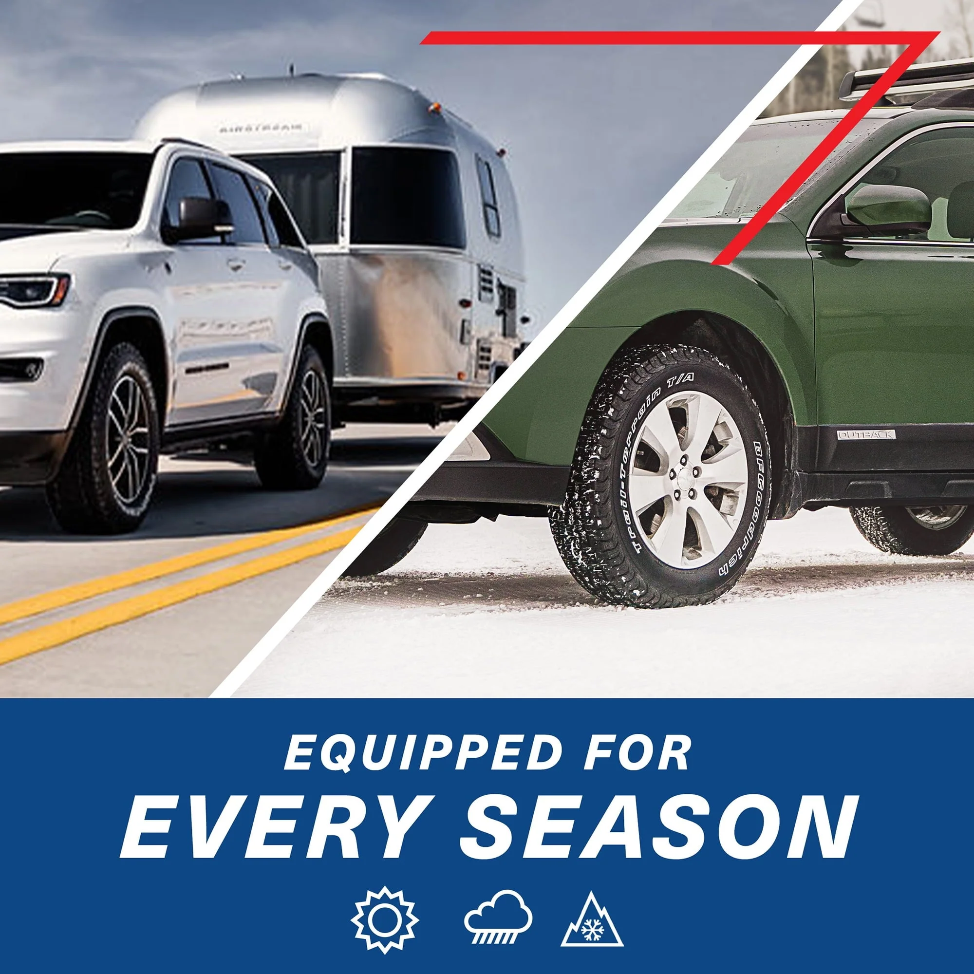 Full season T/A 275/60R20 115T tires - Image 5