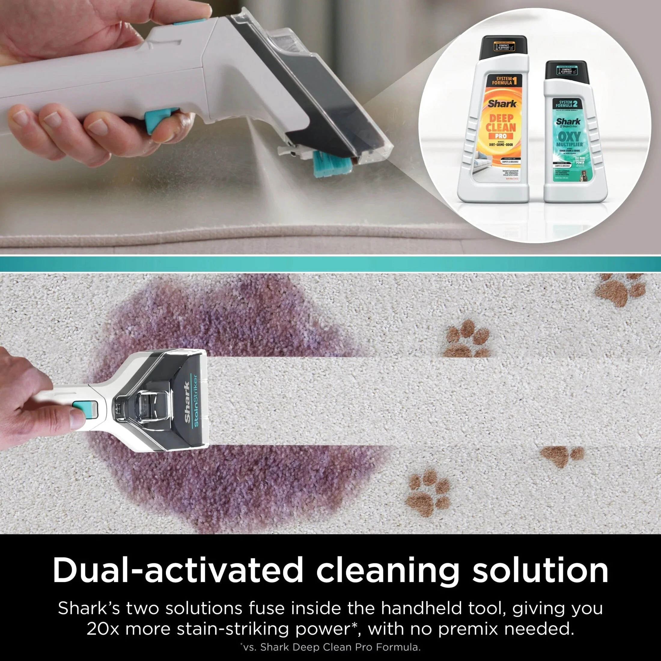 Shark CarpetXpert 2-In-1 Deep Carpet Cleaner And Handheld Spot And Stain Eliminator - Image 5