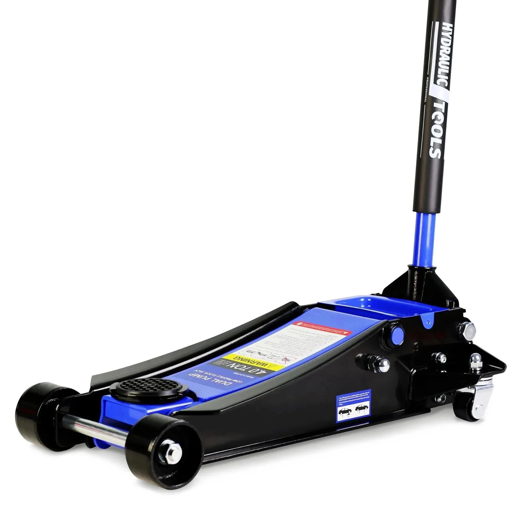 4-Ton Floor Jack, Low Profile Car Jack, Heavy-Duty Trolley Jack Car Lift with Dual Pump Pistons, Lifting Range 4"-21", 8000LBS - Image 10