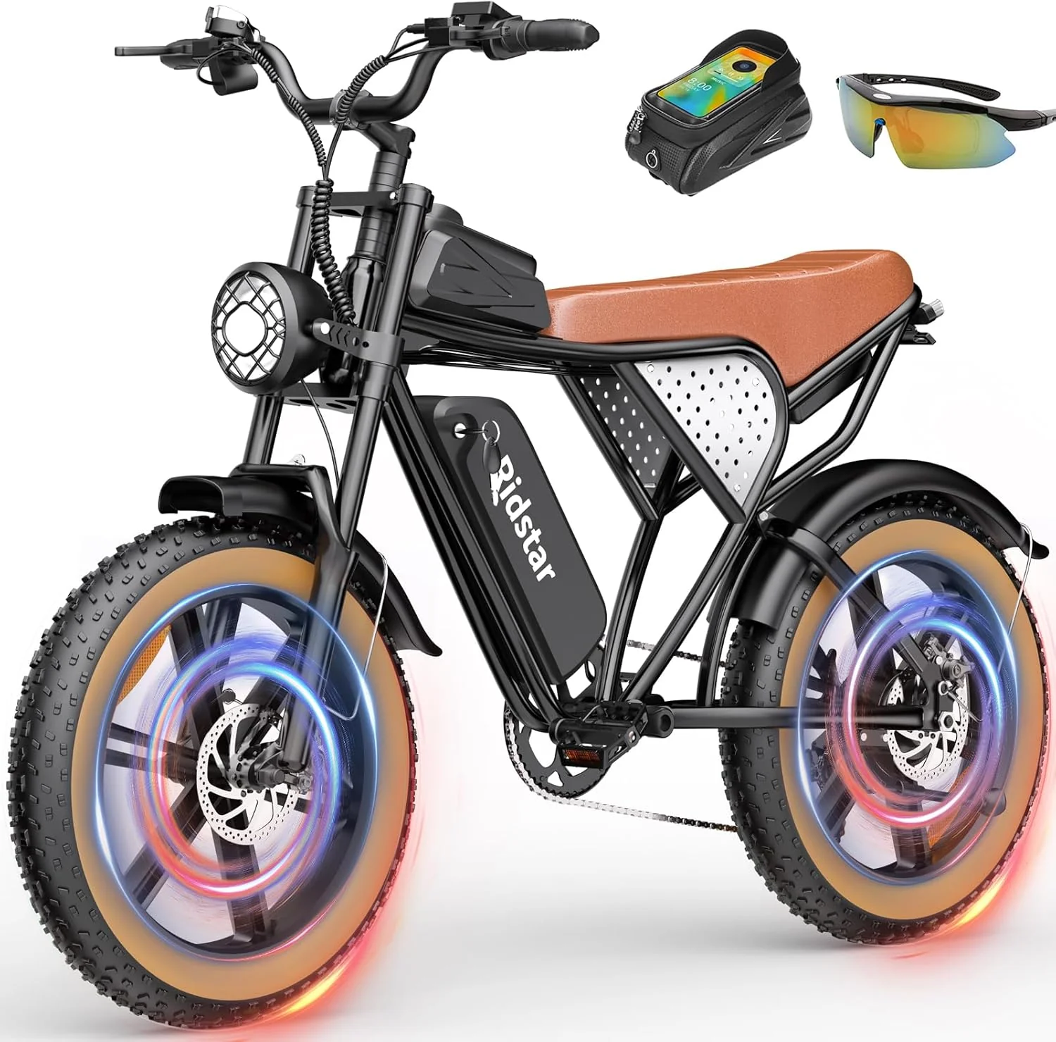 Electric Bike Q20, 2000W, 37Mph, 20" Fat Tires - Image 3