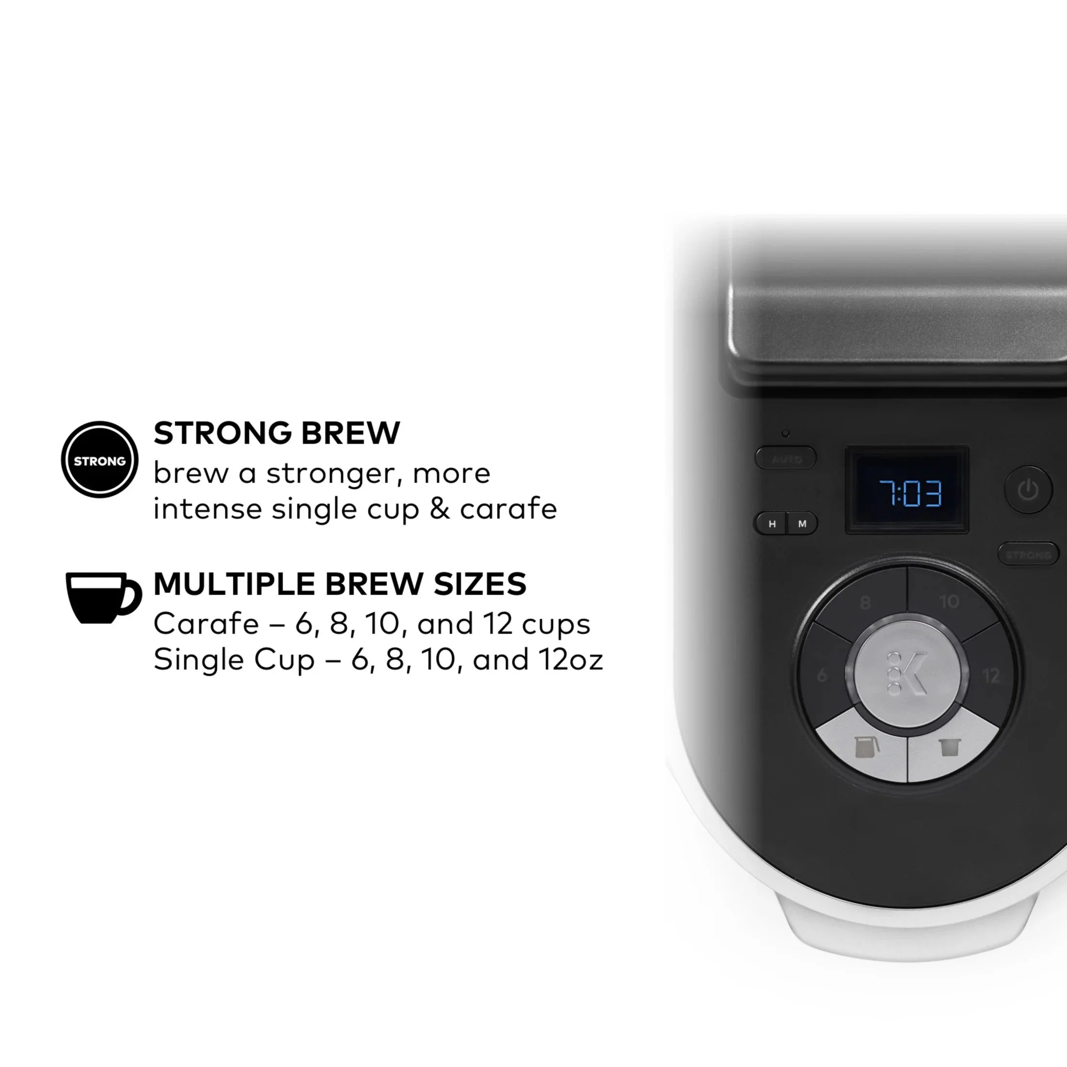 Keurig Single Serve And Carafe Coffee Maker With 12-Cup Thermal Carafe - K-Duo Plus - Image 5