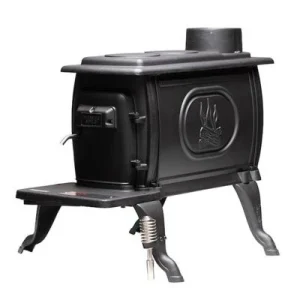 Logwood Cast Iron Wood Stove, 900 Sq. Ft., 54,000 BTUs