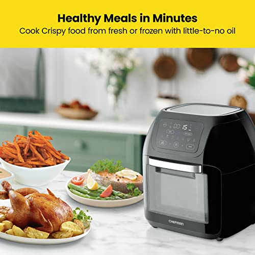 CHEFMAN Multifunctional Digital Air Fryer Rotisserie Dehydrator Convection Oven - 10-Liter - Image 10