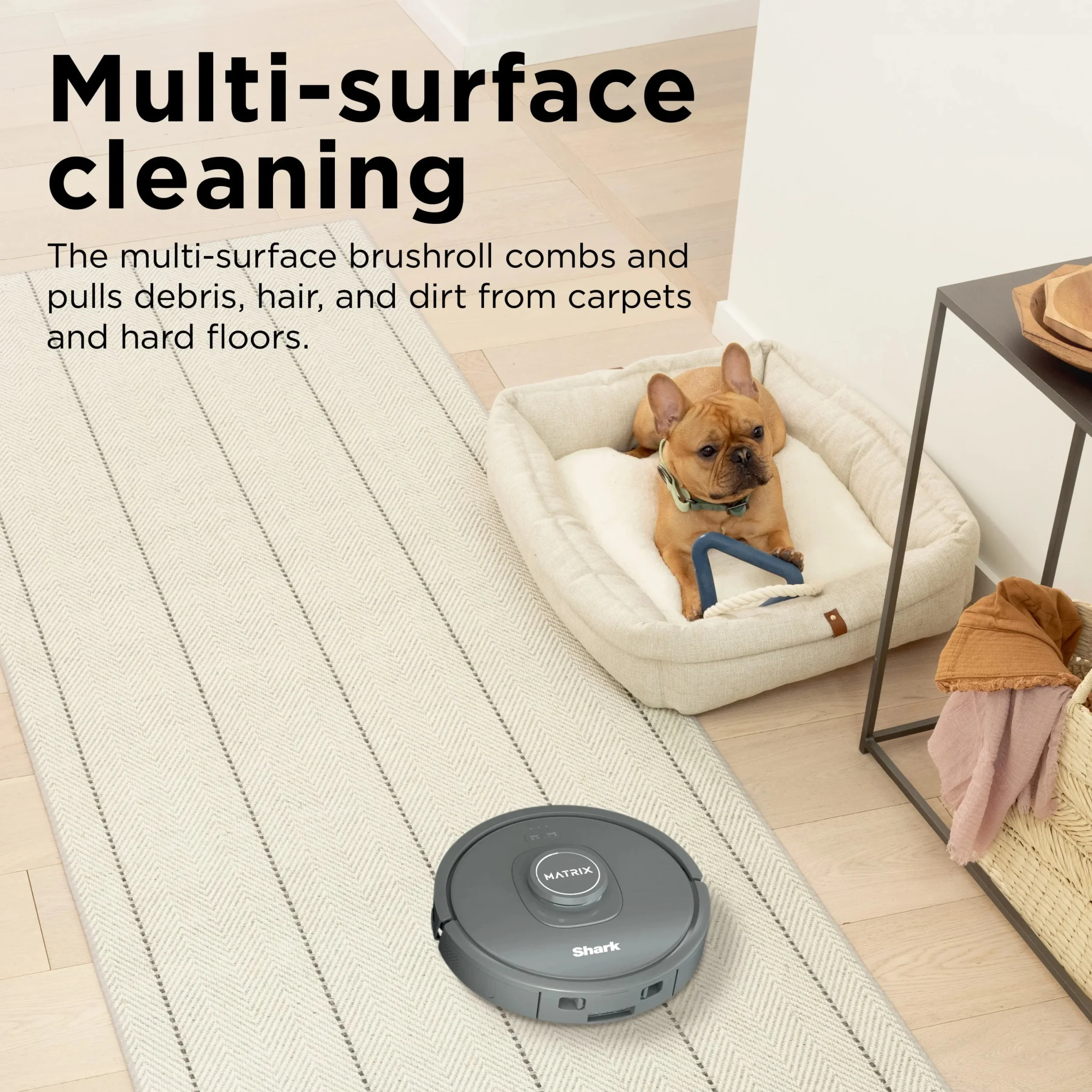 Shark Matrix Robot Vacuum for Carpets and Hard Floors - RV2300 - Image 4