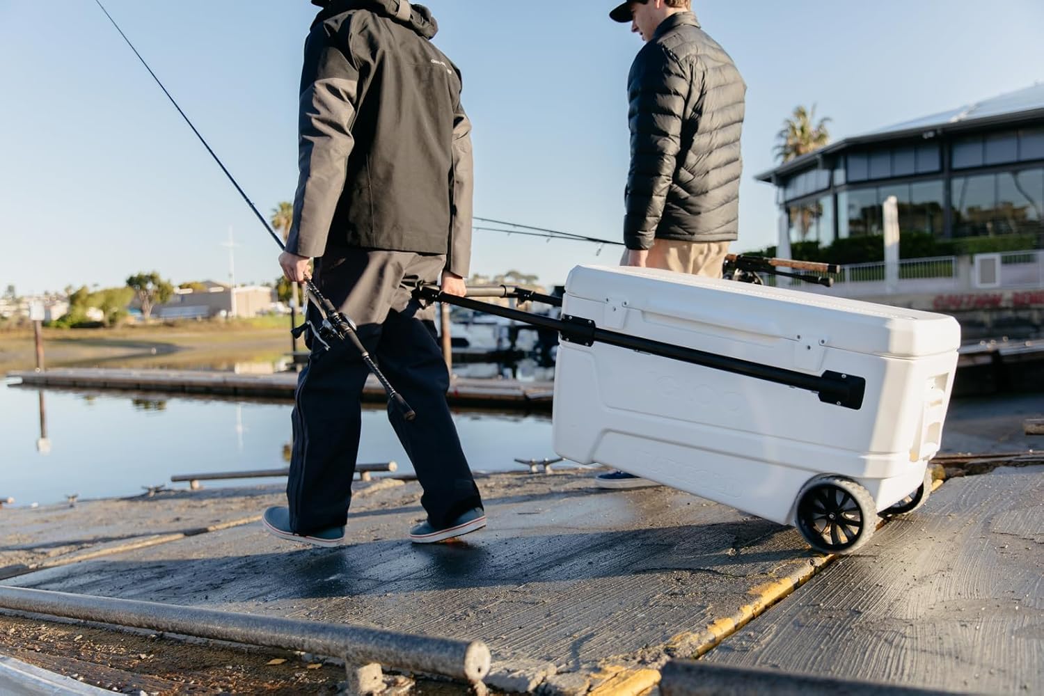 110QT Glide Cooler with Wheels and Telescoping Handle - Image 10