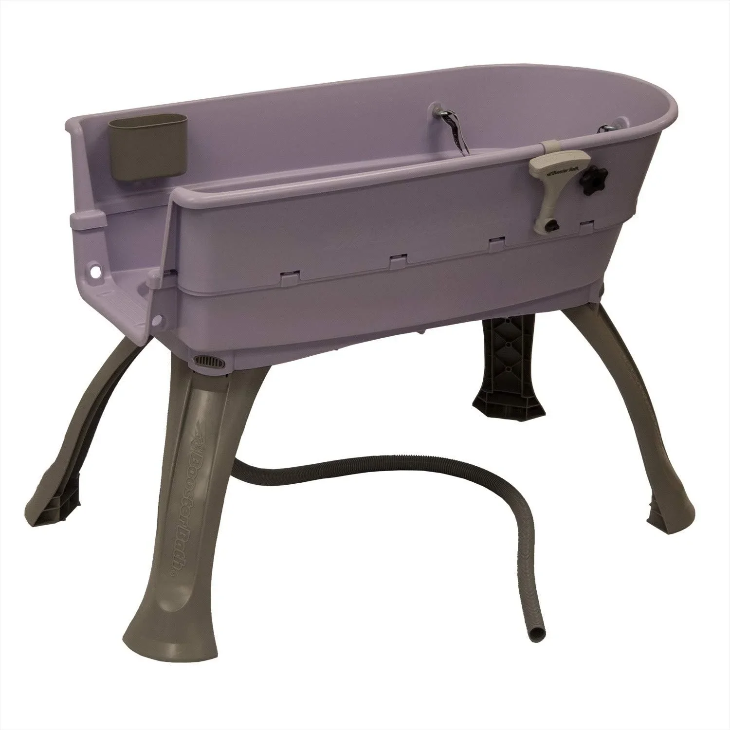 Booster Bath Large Elevated Pet Bathing Tub With Teal Steps Combo - 45 in x 21.25 in x 15 in - Image 5