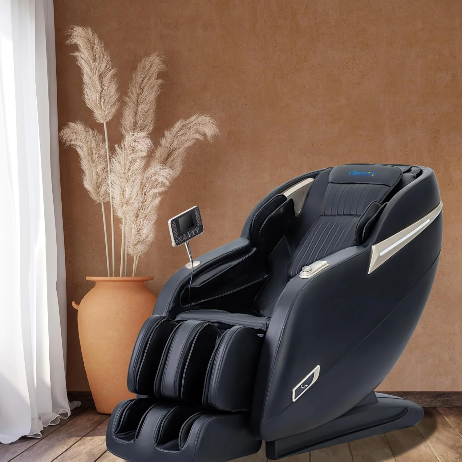 MYTHIA Full Body Zero Gravity Massage Chair With 3D Massage, Heat, Foot Rollers, Bluetooth And USB Charging - MD906 - Image 2
