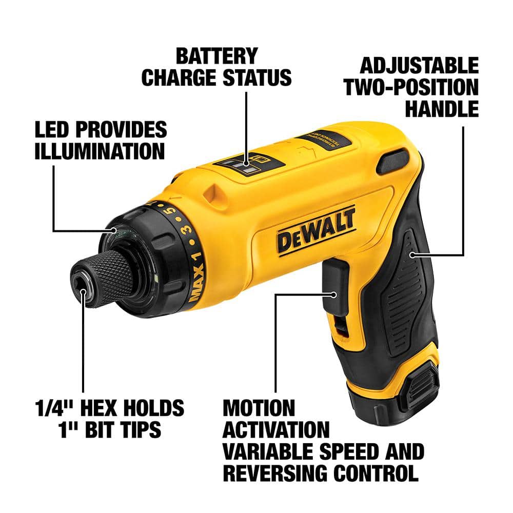 8V MAX Cordless Gyroscopic Screwdriver - Image 2