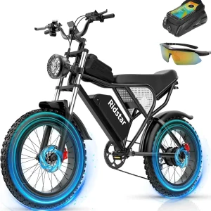 Electric Bike Q20, 2000W, 37Mph, 20" Fat Tires